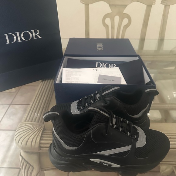 Men’s Dior B22s Black Reflective